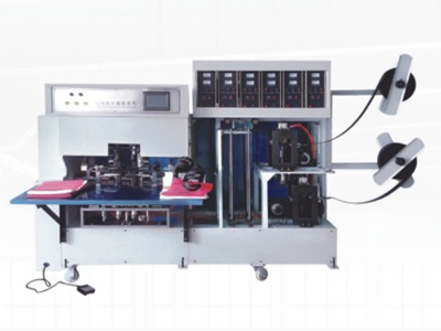 無(wú)紡布雙面四點(diǎn)燙把機(jī)